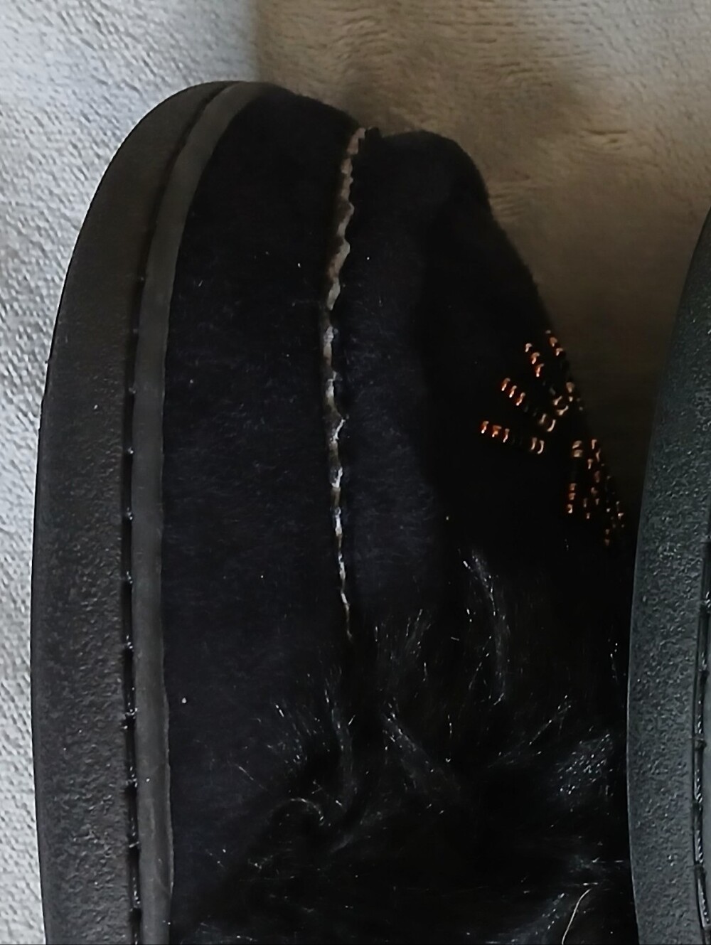 NYC Couture Moccasin Style Slipper Shoes NWOT Size 8 - Picture 11 of 15